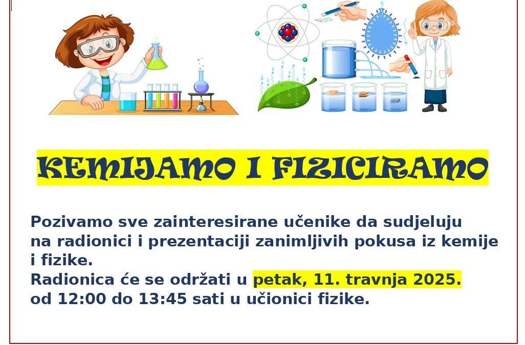 KEMIJAMO I FIZICIRAMO