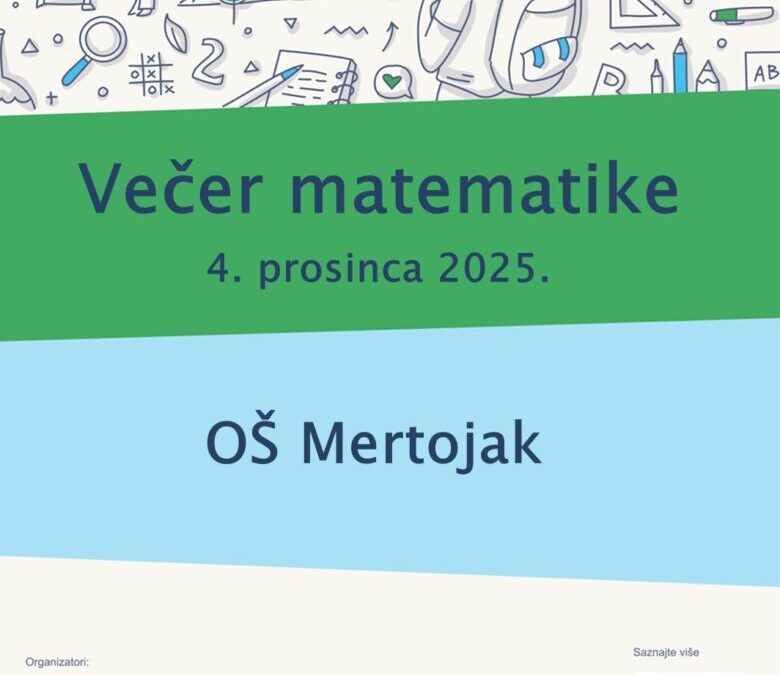 VEČER MATEMATIKE U 5. A