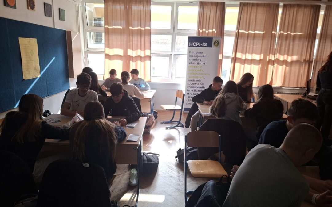 Radionica o potresima u OŠ Mertojak